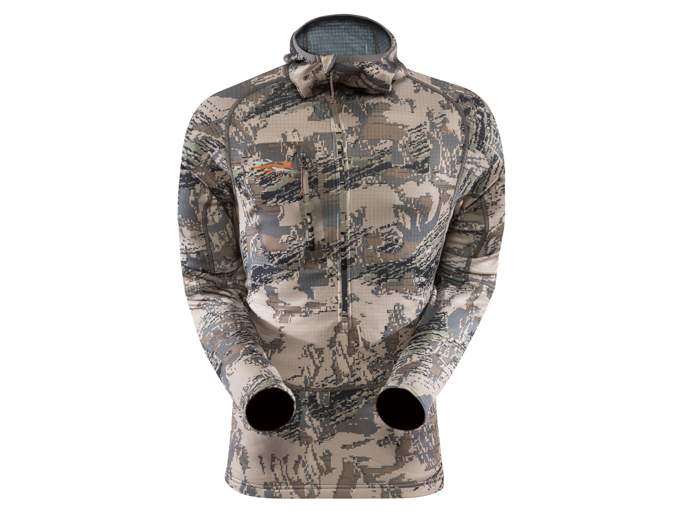 Sitka Gear Men's Core Heavyweight Hoodie Polyester Optifade Open