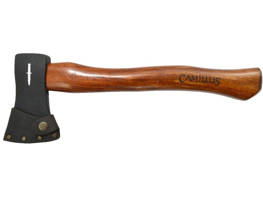 Cold Steel Trail Boss Axe – 1055 Carbon Steel Blade, American Hickory Handle – 27 Inch (90TA)