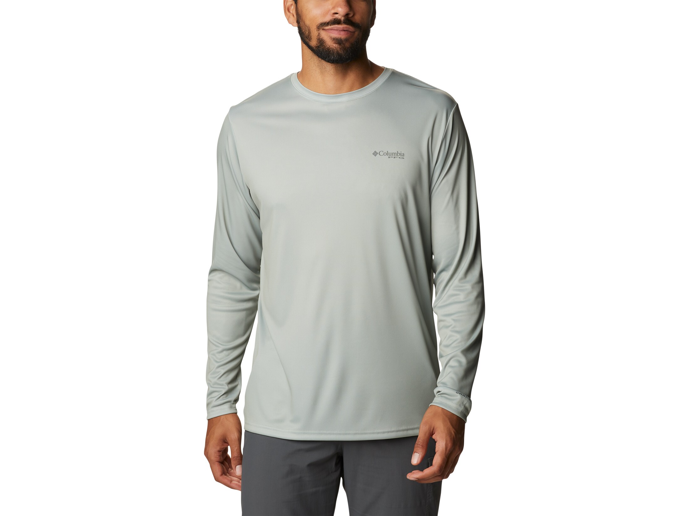 Columbia Men's Terminal Tackle PFG Fishing Shirt - UPF 50 Sun Protection Long Sleeve (State Triangle Design) - View #10