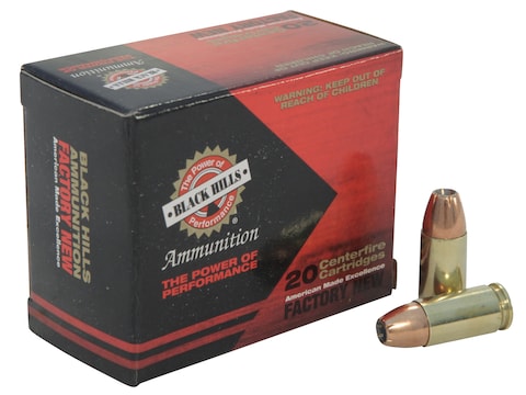 Black Hills Ammo 9mm Luger 115 Grain EXP (Extra Power) Jacketed Hollow