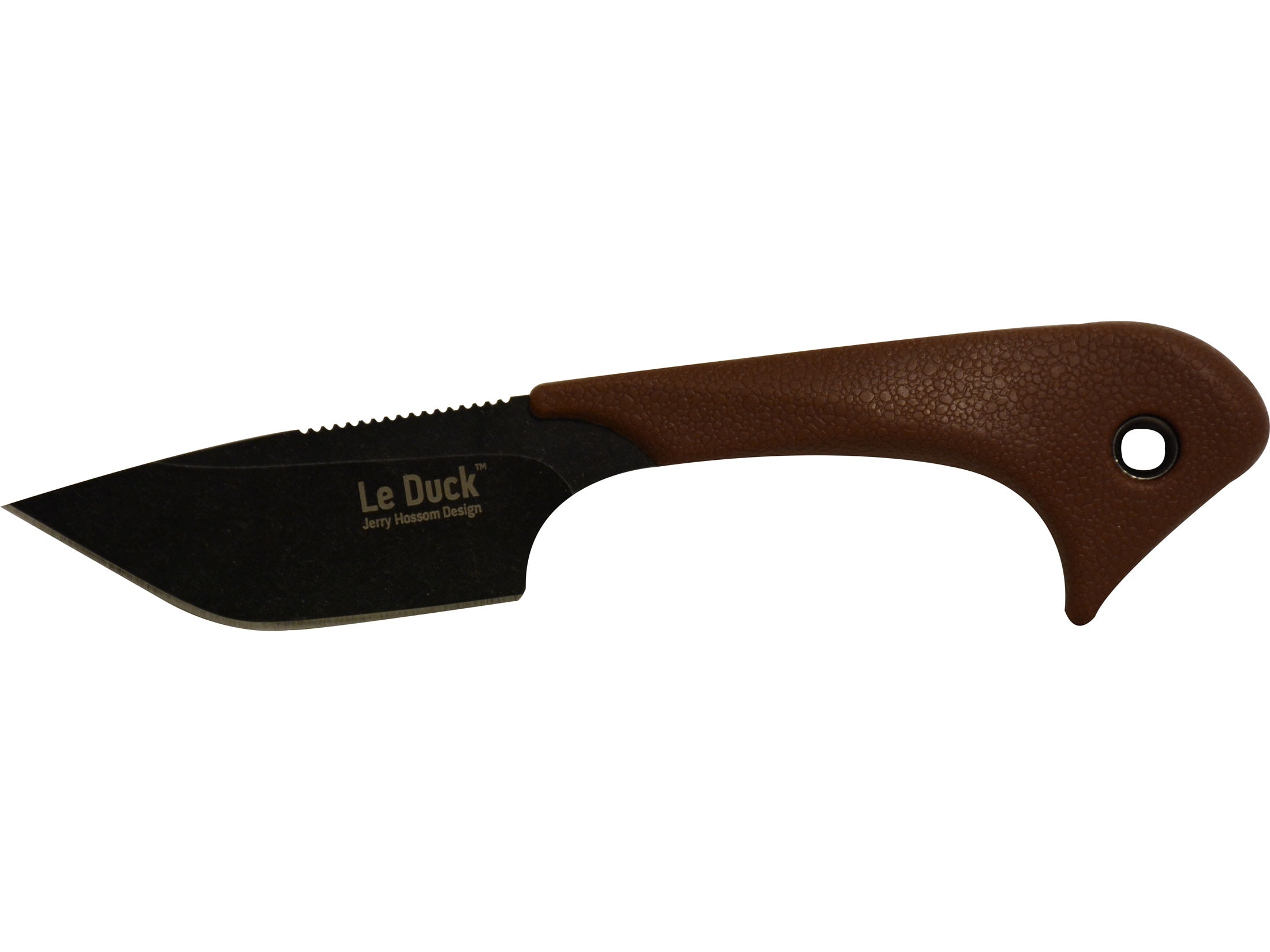 Outdoor Edge Le Duck Fixed Blade Knife 2.5 Drop Point 8Cr14 Steel