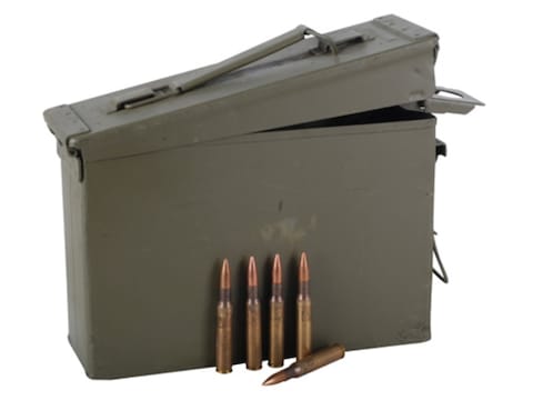 Military Surplus Ammunition 30-06 Springfield 150 Grain Full Metal Jacket B...