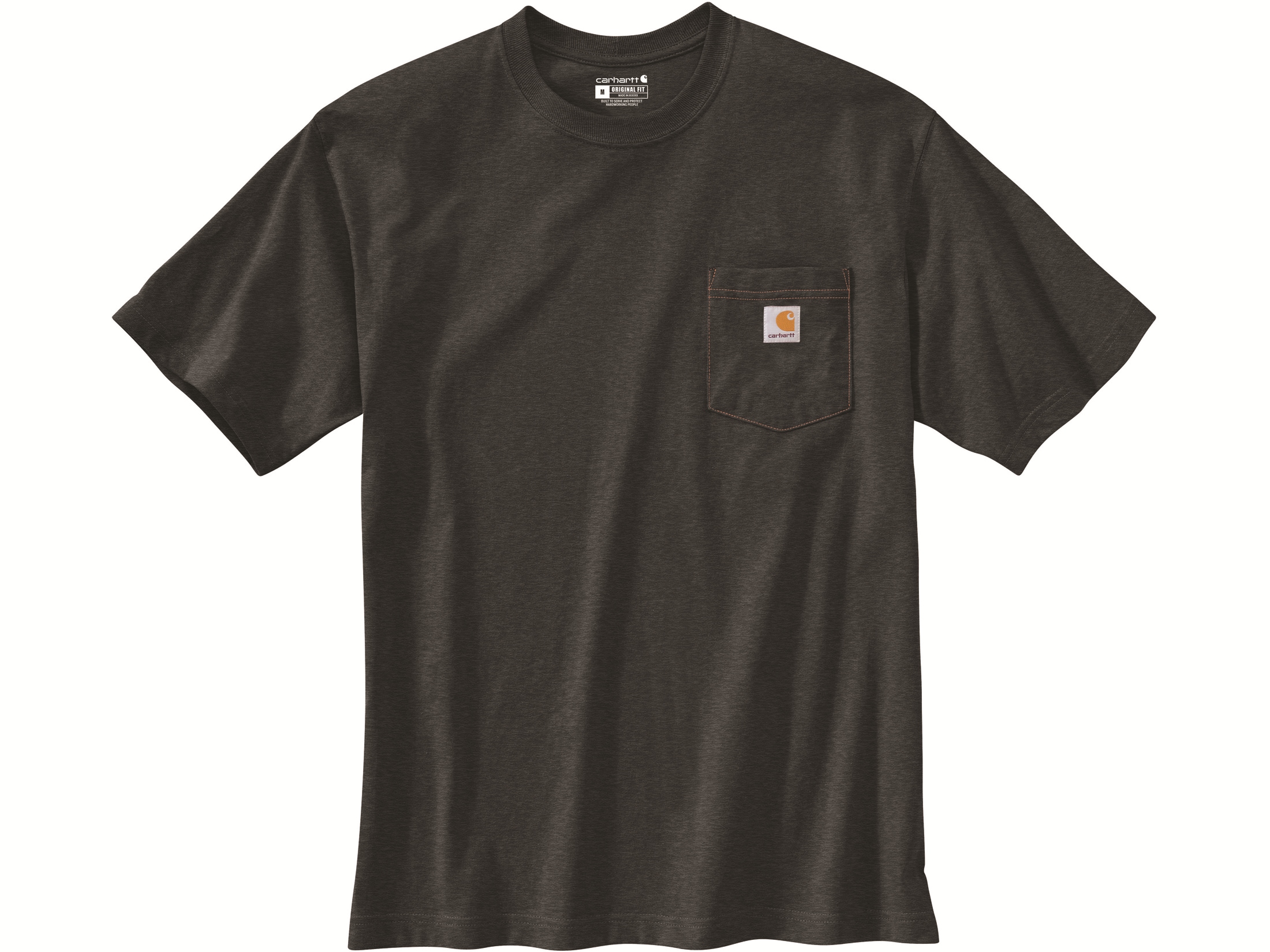 Carhartt Men's Railroad Graphic Short Sleeve T-Shirt Carbon Heather