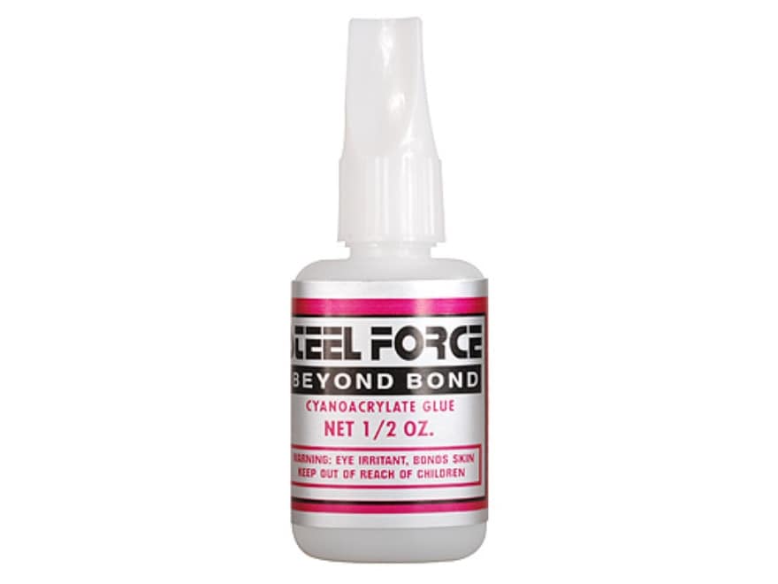Steel Force Beyond Bond Arrow Fletching Insert Adhesive 1/2oz Bottle