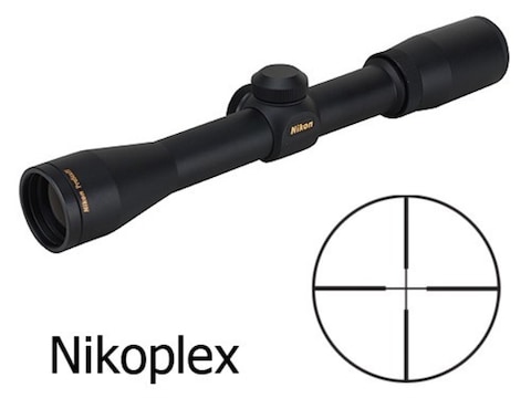 Nikon Prostaff Classic Rimfire Rifle Scope 4x 32mm Nikoplex Reticle with 3/8" Dovetail ...