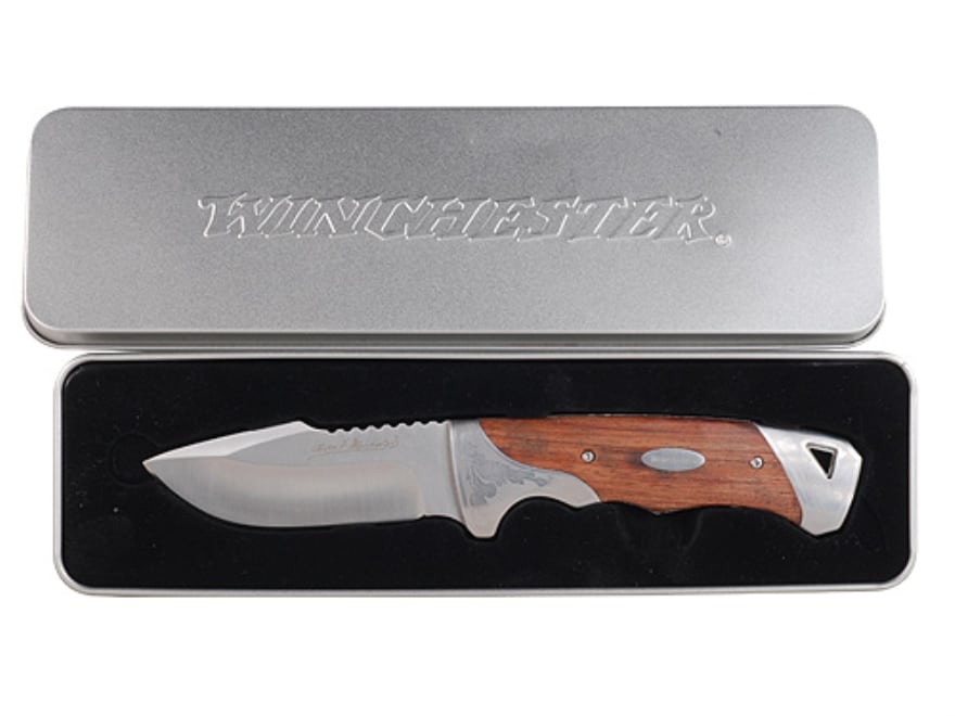 Winchester Signature Series Fixed Blade Hunting Knife 31/2 Drop Point