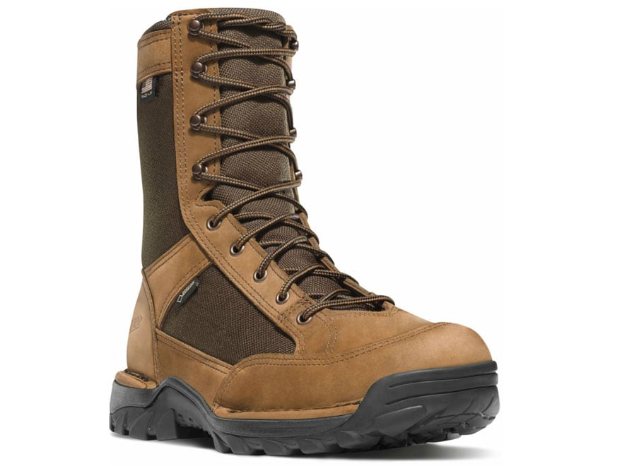 Danner Ridgemaster 8 Waterproof Hunting Boots Leather Nylon Brown