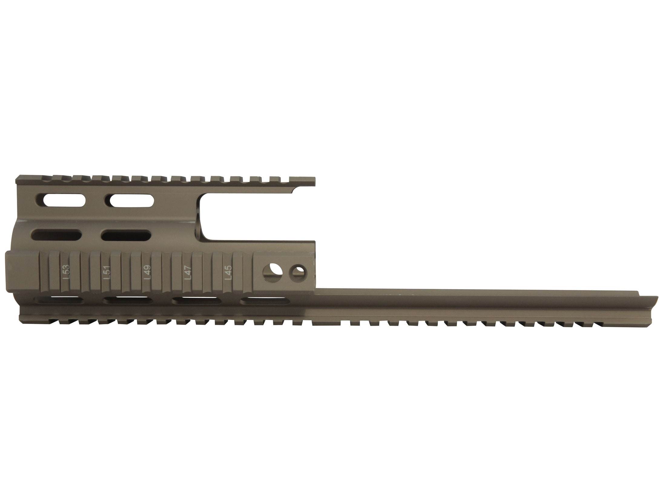 Midwest industries quad rail ssr forend extension fn scar mk16 16s 