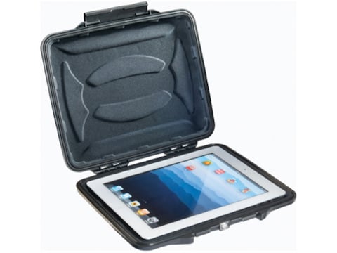 Pelican 1065 HardBack iPad Case with Liner Insert 10" Polymer Black