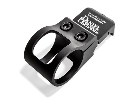 Daniel Defense Offset Picatinny Rail Flashlight Mount 1" Ring Diameter Aluminum Black