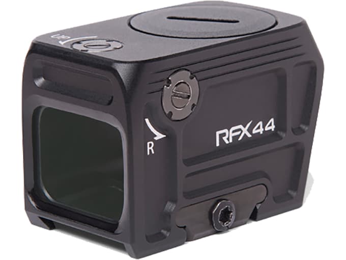 Viridian Compact RFX44 Closed Emitter Green 5 MOA Dot Sight ACRO Footprint with Low Picatinny Mount Matte Black