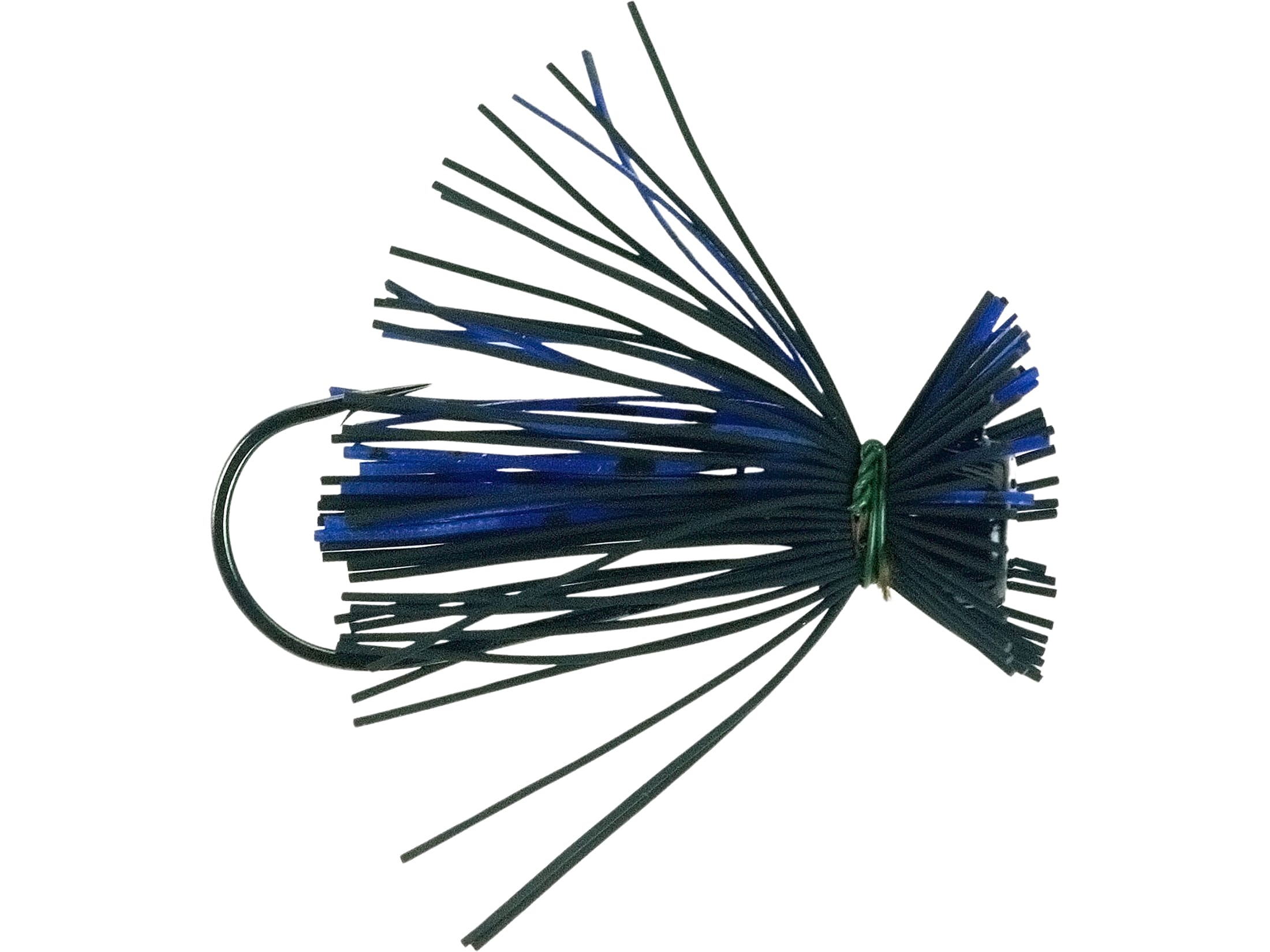 Buckeye Lures Spot Remover Finesse Jig Black/Blue 1/4oz