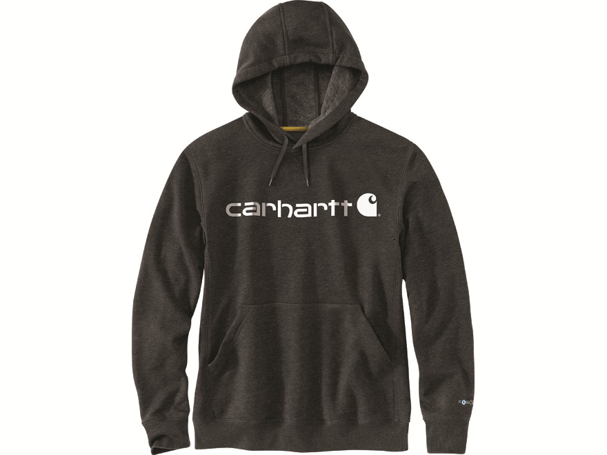 Carhartt Men's Force Relaxed Fit Midweight Graphic Hoodie Light Huron
