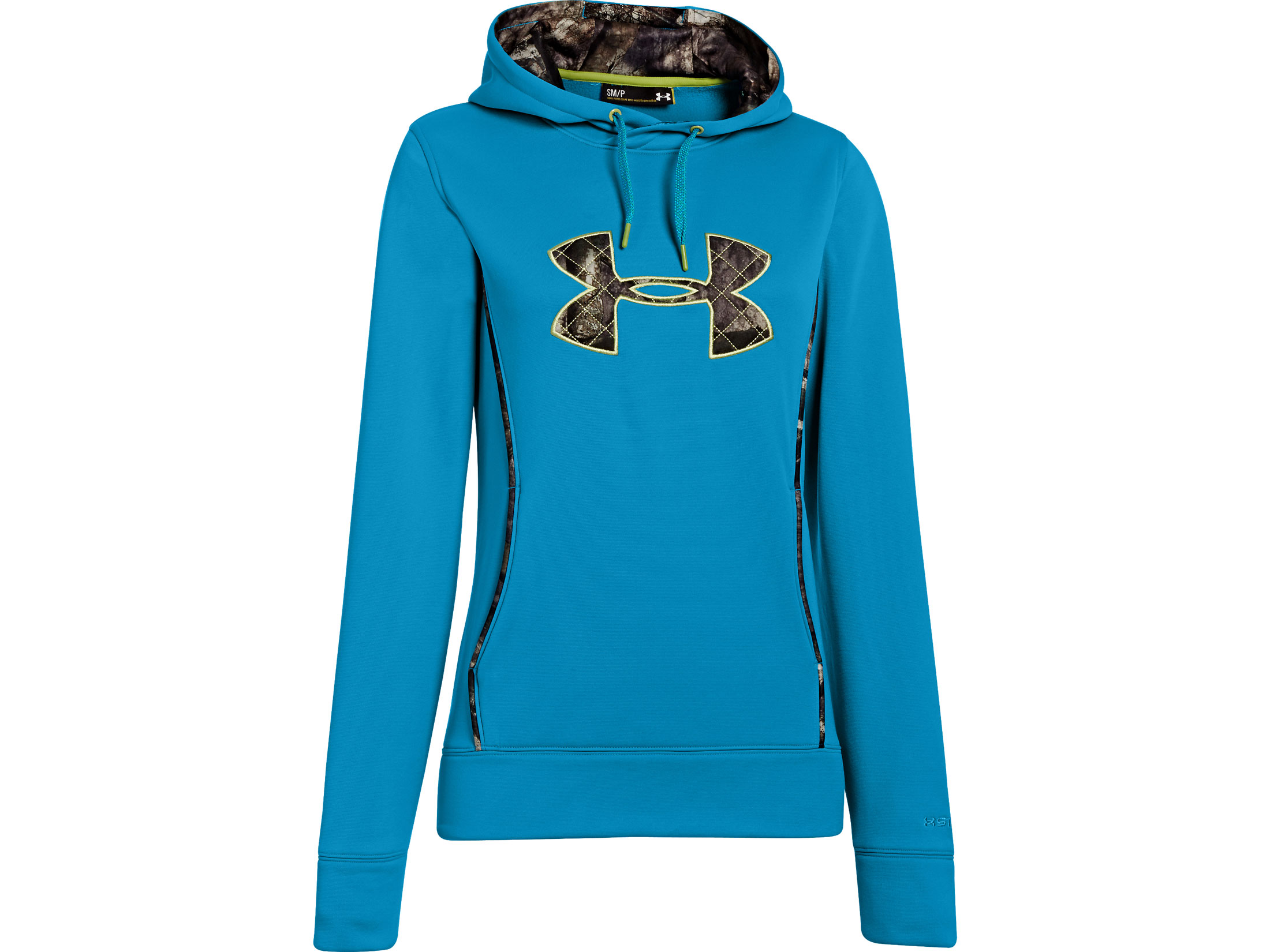 Under Armour Women's Storm Cal Hooded Sweatshirt Polyester Rifle Green