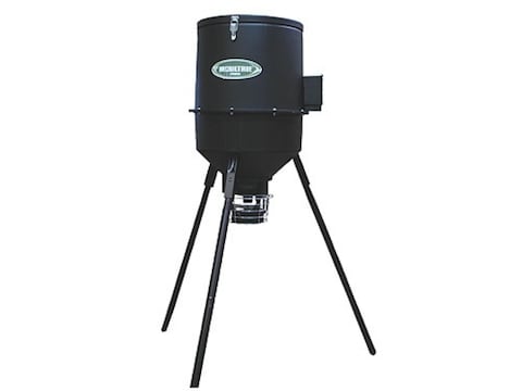 Moultrie Ez Fill Tripod Game Feeder 30 Gallon Polymer Black