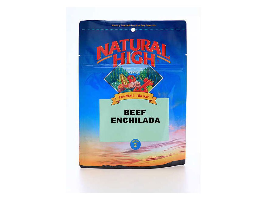 Natural High Beef Enchilada Freeze Dried Food 2 Servings