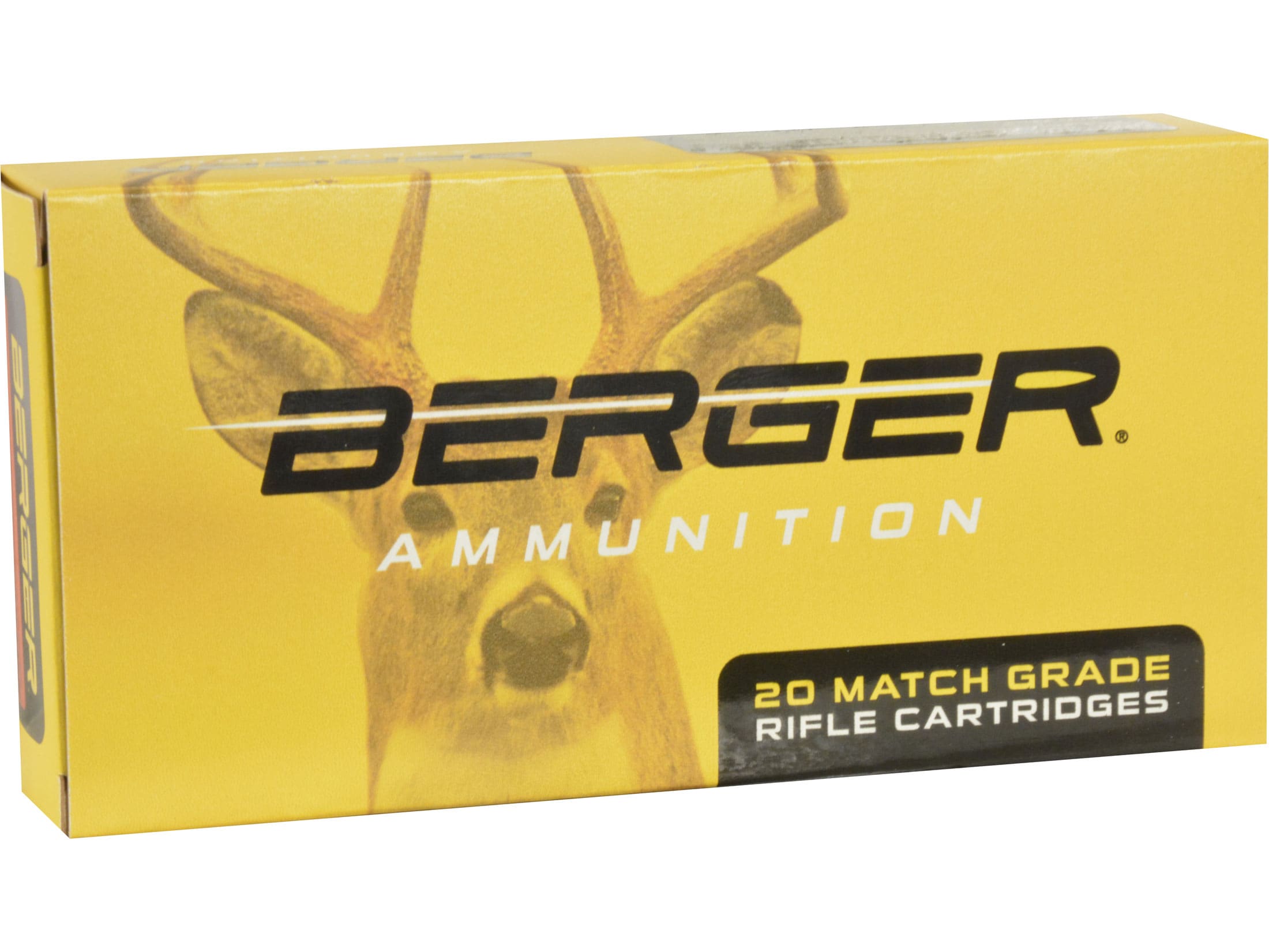Berger Match Grade Ammunition 308 Winchester 168 Grain Classic Hunter Box of 20