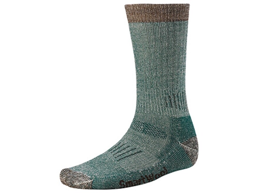 SmartWool Men's Hunting Midweight Crew Socks Wool Blend Loden Medium