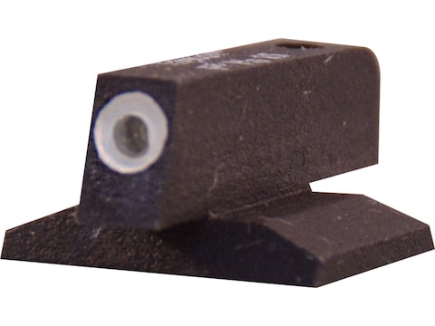 Kensight Front Night Sight 1911 Novak Cut Contoured Base .115" Width Steel Black with G...
