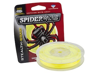SpiderWire Stealth Braided Fishing Line 30lb 1500yd Hi-Vis Yellow