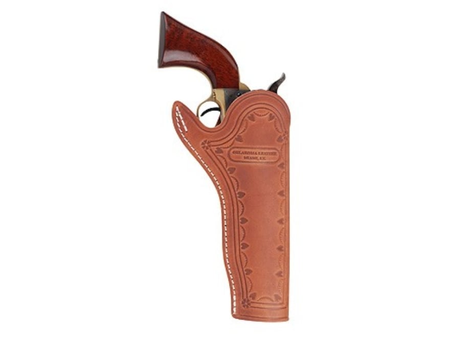 Oklahoma Leather California Slim Jim Holster Right Hand Single Action