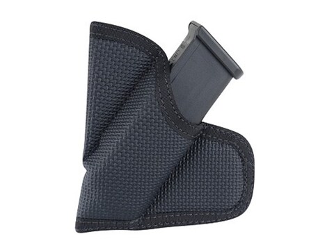 DeSantis Mag Packer Pocket Magazine Pouch 9mm to 40 S&W Single Stack Magazine Nylon Black