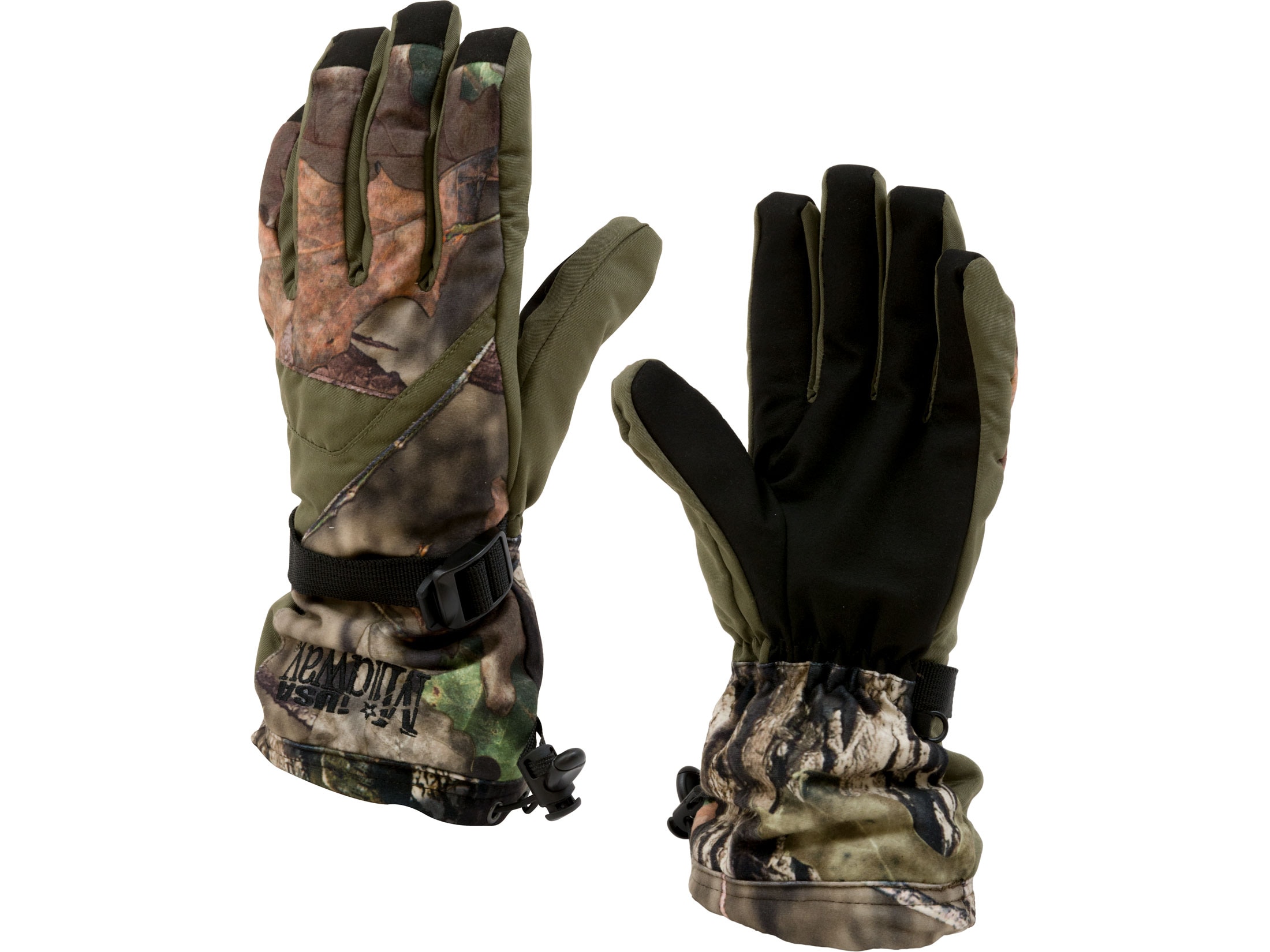 MidwayUSA Men's Elk Fork Gloves Realtree AP Snow Camo XL