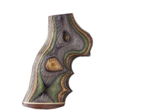 Hogue Fancy Hardwood Grips with Accent Stripe, Finger Grooves and Contrasting Butt Cap ...