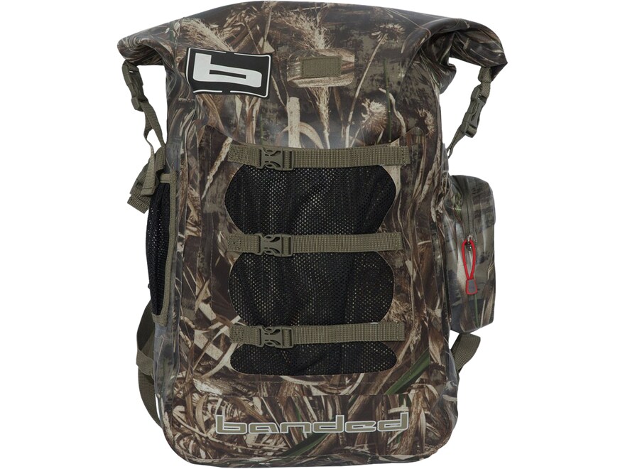 Banded Arc Welded Waterproof Backpack Polyester Mossy Oak Shadow Grass