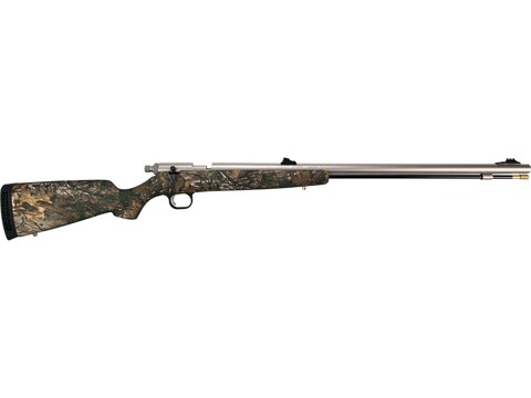 Knight Bighorn Full Plastic Jacket Muzzleloading Rifle .52 Caliber 26" Stainless Steel ...