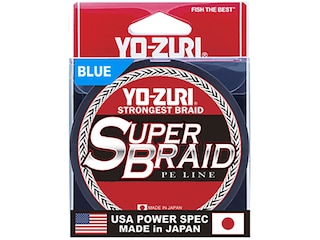 Yo-Zuri Superbraid Braided Fishing Line 10lb 150yd Blue