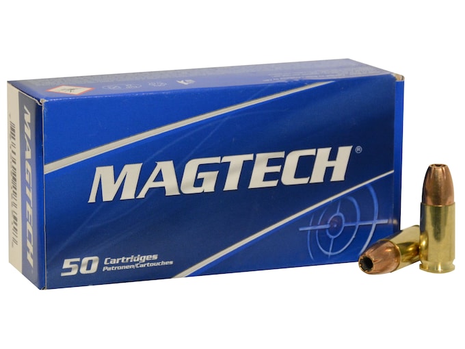 Magtech 9mm Luger Ammo 147 Grain Jacketed Hollow Point Box of 50