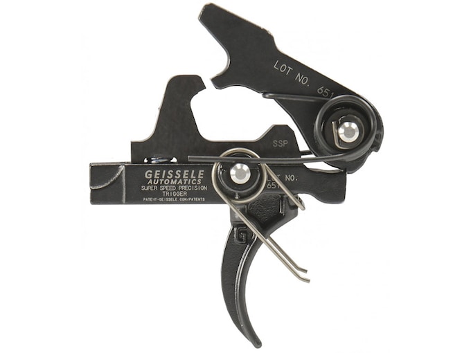 Geissele SSP Super Speed Precision AR-15, AR-10 Single Stage Trigger M4 Curved