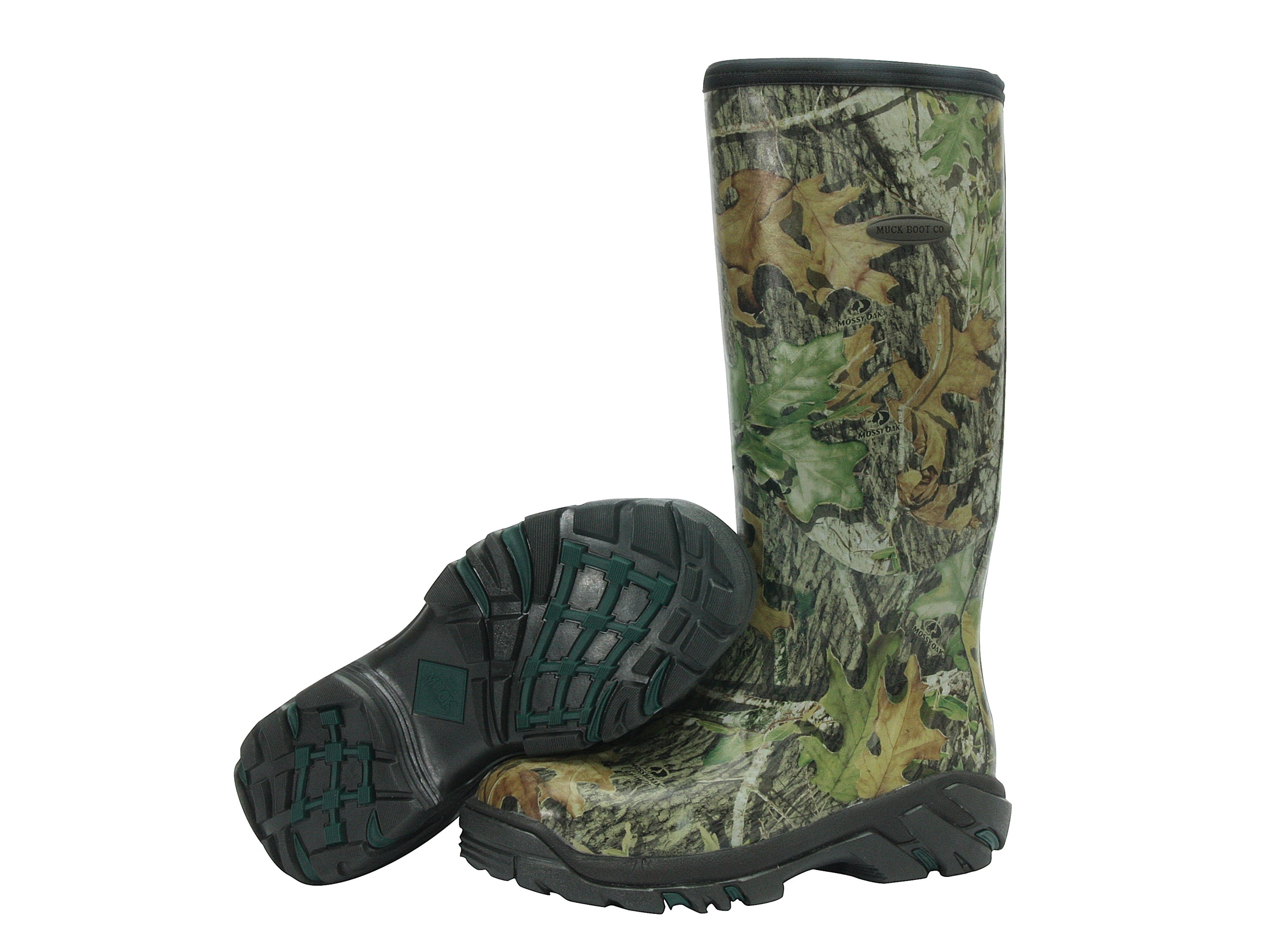 Muck Woody Sport Armor Cool Boots Rubber Nylon Mossy Oak Obsession