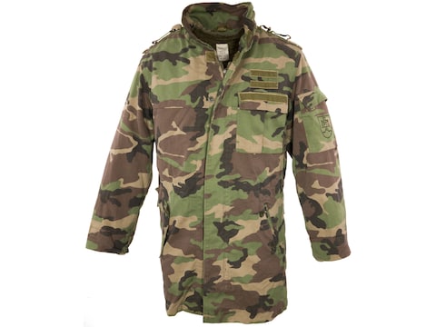 Military Surplus Czech M97 Parka with Liner Camo