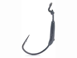 Mustad KVD Grip-Pin Weighted Worm Hook #3/0 Black Nickel 3PK