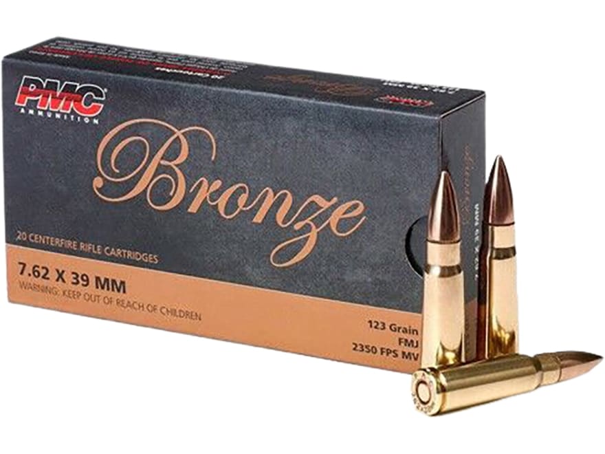 Remington Core-Lokt 7.62x39mm Ammo 125 Grain Pointed Soft Point Box of