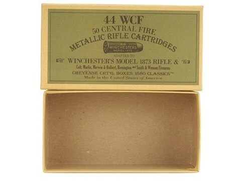 Cheyenne Pioneer Cartridge Box 44-40 WCF Chipboard Pack of 5