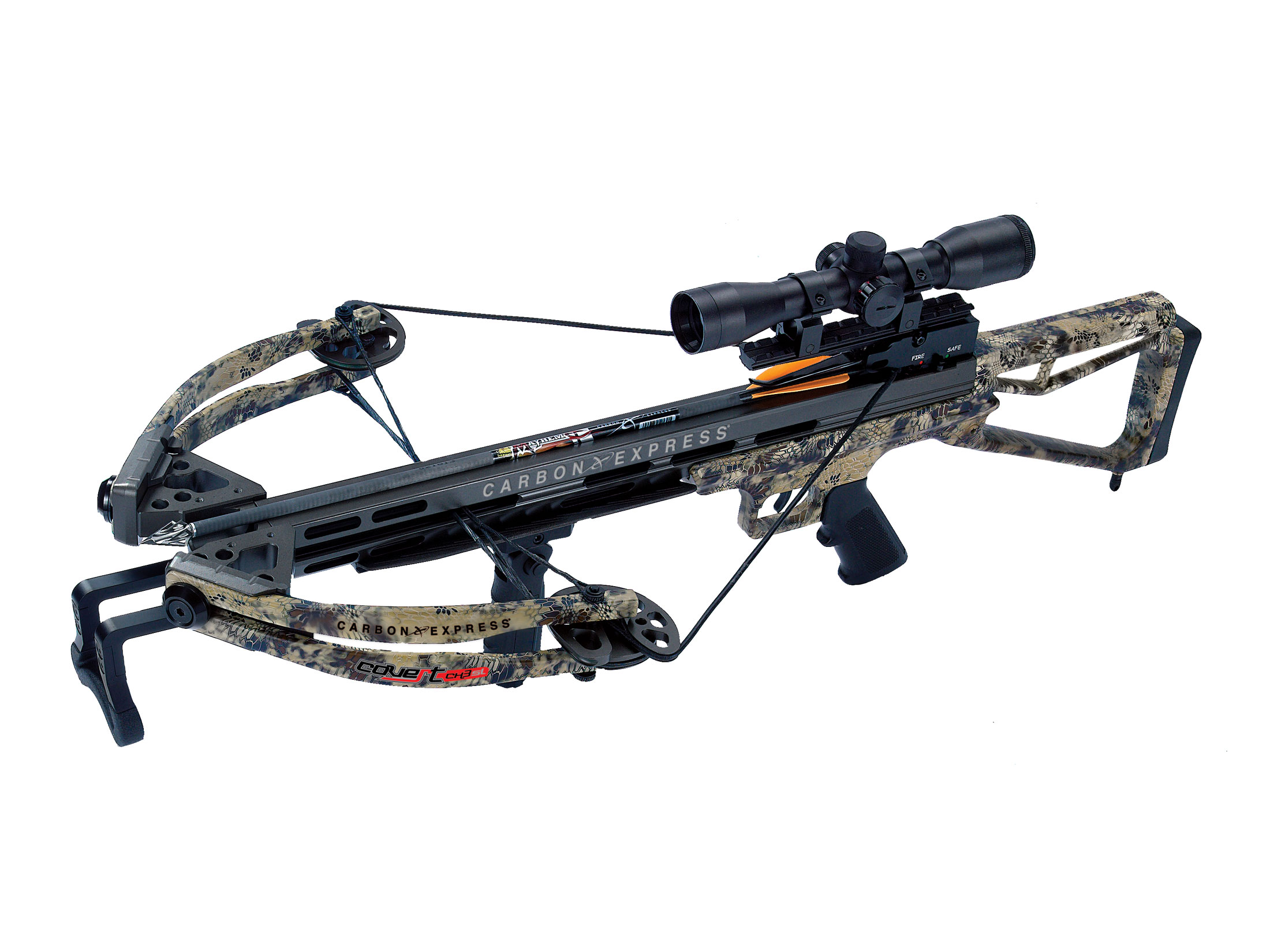 Carbon Express Covert CX-3 SL Crossbow Package 4x32 Glass Etched