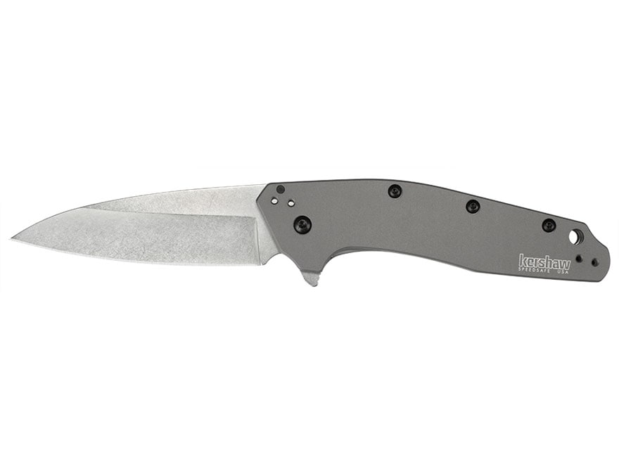 Kershaw Dividend Folding Knife 3 Wharncliffe 420HC SS Blade Aluminum