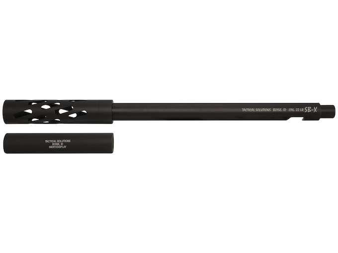 Tactical Solutions SB-X Ruger 10/22 Prefit Barrel 22 Long Rifle 16.5" Black Heavy Contour 1:16" Twist