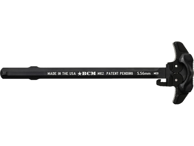 Bravo Company BCM MK2 AR-15 Ambidextrous Charging Handle Medium Latch Black