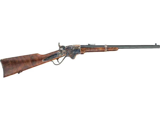 Chiappa 1860 Spencer Carbine Lever Action Rifle 56-50 Spencer 20" Blued Barrel Case Hardened Frame Walnut Straight Grip Stock