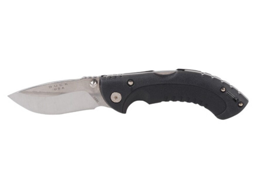 Buck 395 Omni Hunter 10PT Folding Knife 3 Drop Point 420HC SS Blade