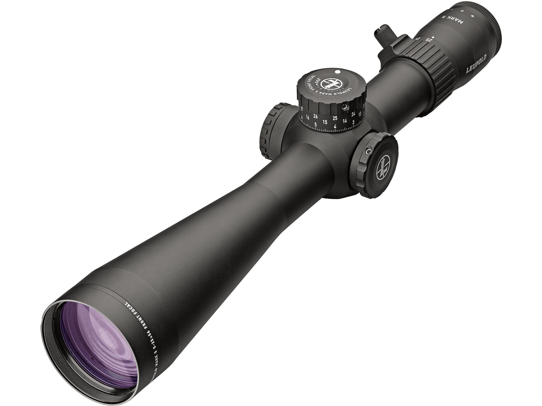 Leupold Factory Blemished Mark 5HD M5C3 Rifle Scope 35mm Tube 5-25x 56mm Zero Stop 1/10 Mil Adjustments First Focal CCH Reticle Matte