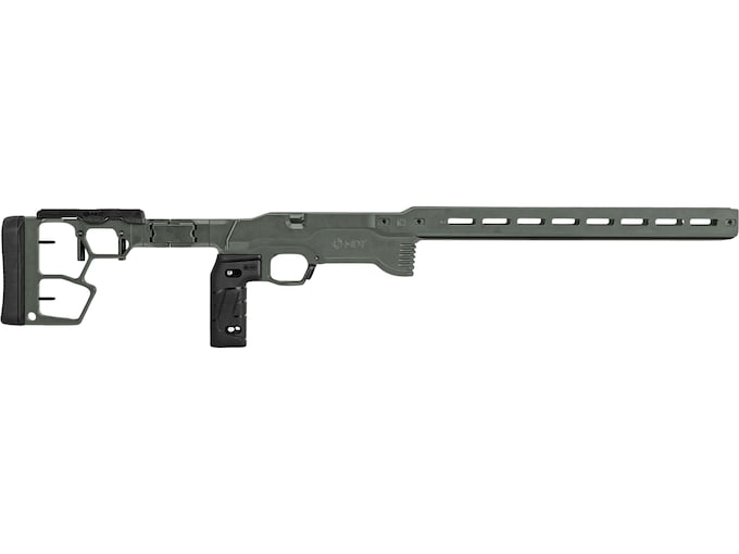 MDT ACC Premier Gen 2 Folding Chassis System Remington 700 Short Action Right Hand Charcoal Green