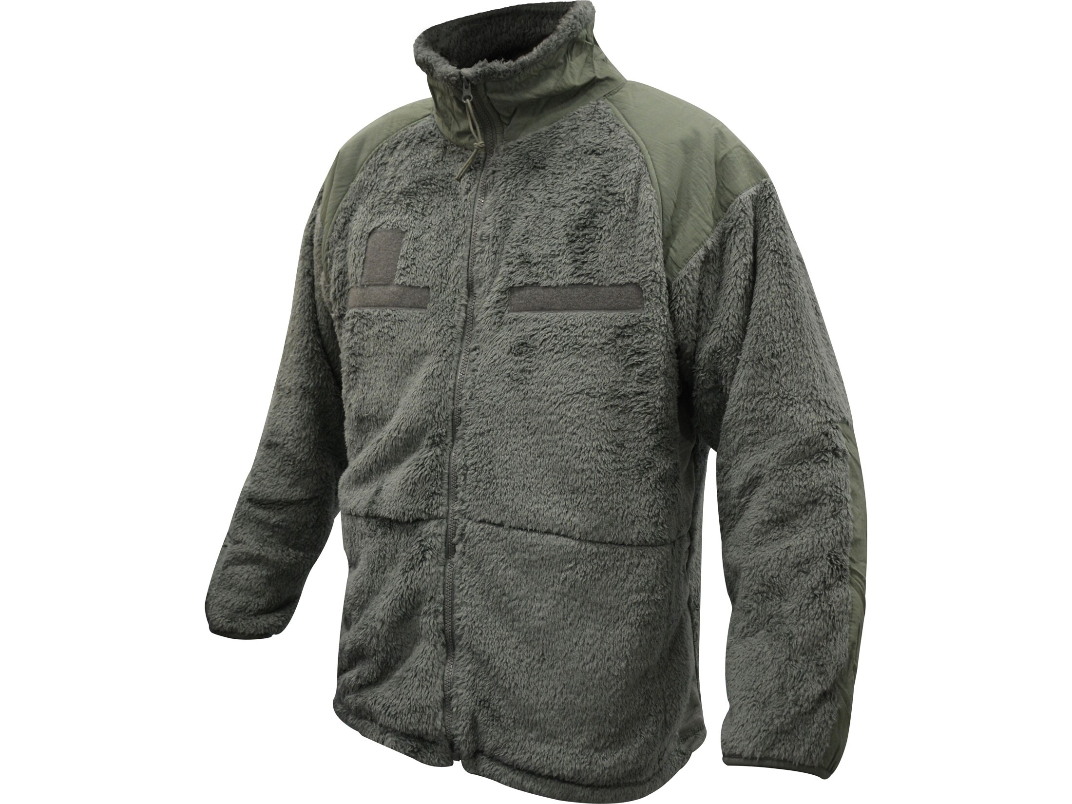 Military Surplus Gen III Shaggy Fleece Jacket Grade 1 Foliage Green