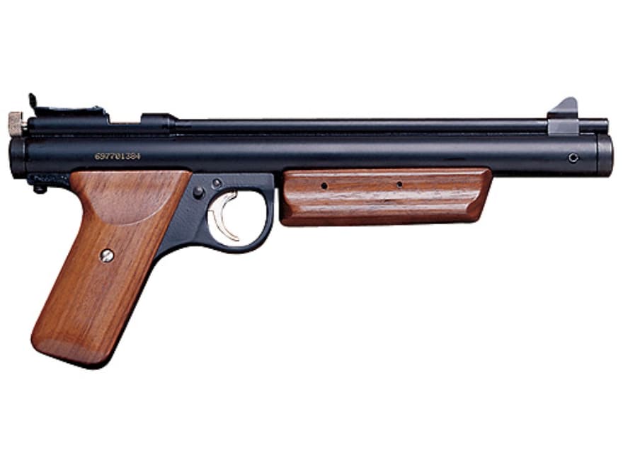 Benjamin Air Pistol 177 Cal Pump Action Hardwood Stock Matte Barrel