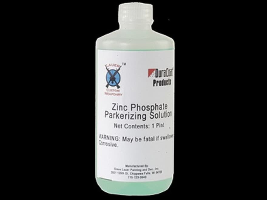 Lauer Custom Weaponry Zinc Phosphate Parkerizing Solution 16oz Liquid