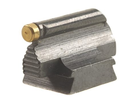 Marble's Front Sight .375" Height .531" Width Steel Blue Ivory Bead